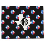 Texas Polka Dots Single-Sided Linen Placemat - Single w/ Monogram