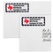 Texas Polka Dots Mailing Labels - Double Stack Close Up