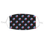 Texas Polka Dots Adult Cloth Face Mask - Standard