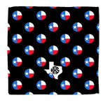 Texas Polka Dots Microfiber Dish Rag (Personalized)