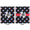 Texas Polka Dots Minky Blanket - 50"x60" - Double Sided - Front & Back