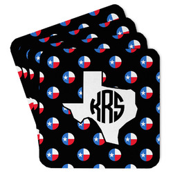 Texas Polka Dots Paper Coasters (Personalized)