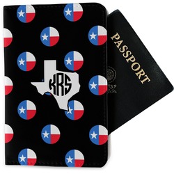 Texas Polka Dots Passport Holder - Fabric (Personalized)