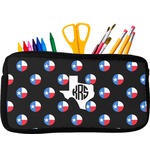 Texas Polka Dots Neoprene Pencil Case (Personalized)