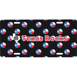 Texas Polka Dots Front License Plate (Personalized)