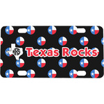 Texas Polka Dots Mini/Bicycle License Plate (Personalized)