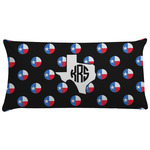 Texas Polka Dots Pillow Case - King (Personalized)