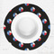 Texas Polka Dots Round Linen Placemats - LIFESTYLE (single)