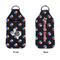 Texas Polka Dots Sanitizer Holder Keychain - Large APPROVAL (Flat)