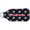 Texas Polka Dots Sanitizer Holder Keychain - Large (Back)