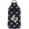 Texas Polka Dots Sanitizer Holder Keychain - Large (Front)