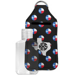 Texas Polka Dots Hand Sanitizer & Keychain Holder - Large (Personalized)