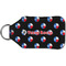 Texas Polka Dots Sanitizer Holder Keychain - Small (Back)