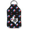 Texas Polka Dots Sanitizer Holder Keychain - Small (Front Flat)