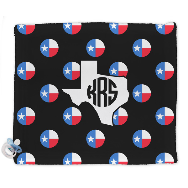 Custom Texas Polka Dots Security Blankets - Double Sided (Personalized)