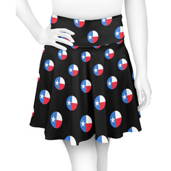 Texas Polka Dots Skater Skirt - Large