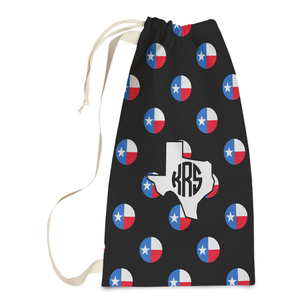 Custom Texas Polka Dots Laundry Bags - Small (Personalized)