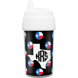 Texas Polka Dots Toddler Sippy Cup (Personalized)