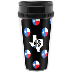 Texas Polka Dots Acrylic Travel Mug without Handle (Personalized)