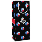 Texas Polka Dots Wine Gift Bags - Gloss (Personalized)