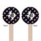 Texas Polka Dots Wooden 6" Stir Stick - Round - Double Sided - Front & Back