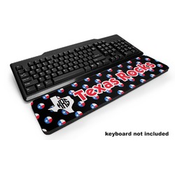 Texas Polka Dots Keyboard Wrist Rest (Personalized)