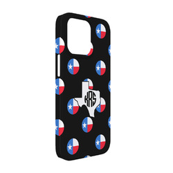 Texas Polka Dots iPhone Case - Plastic - iPhone 13 (Personalized)