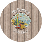 Lake House Multipurpose Round Labels - 1" (Personalized)