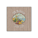 Lake House Wood Print - 12x12 (Personalized)