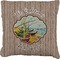 Lake House 2 Burlap Pillow 22"