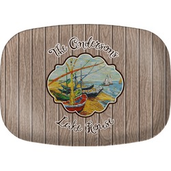 Lake House Melamine Platter (Personalized)