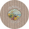 Lake House 2" Multipurpose Round Labels - Single Sticker