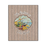 Lake House Wood Print - 20x24 (Personalized)