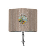 Lake House 8" Drum Lamp Shade - Fabric (Personalized)