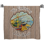 Lake House Bath Towel (Personalized)