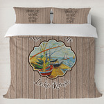 Lake House Duvet Cover Set - King (Personalized)