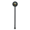 Lake House Black Plastic 5.5" Stir Stick - Round - Single Stick