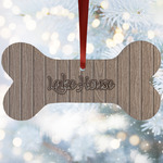 Lake House Ceramic Dog Ornament w/ Name or Text