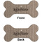 Lake House Ceramic Flat Ornament - Bone Front & Back (APPROVAL)