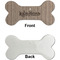 Lake House Ceramic Flat Ornament - Bone Front & Back Single Print (APPROVAL)