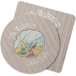 Lake House Rubber Backed Coaster (Personalized)