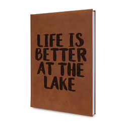 Lake House Leatherette Journal - Single Sided (Personalized)