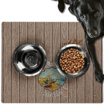 Lake House Dog Food Mat - Large w/ Name or Text