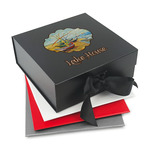 Lake House Gift Box with Magnetic Lid (Personalized)