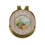 Lake House Golf Ball Marker - Hat Clip - Gold