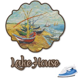 Lake House Graphic Iron On Transfer - Up to 9"x9" (Personalized)