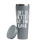 Lake House Grey RTIC Everyday Tumbler - 28 oz. - Lid Off