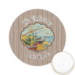 Lake House Printed Cookie Topper - 2.15" (Personalized)