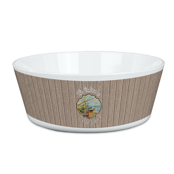 Custom Lake House Kid's Bowl (Personalized)