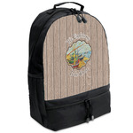 Lake House Backpacks - Black (Personalized)